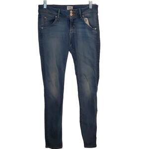 Hudson Collin Flap Skinny Ankle Jeans, 26